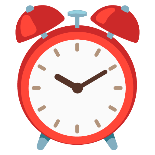 Alarm Clock Emoji Google