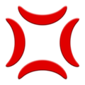 Anger emoji apple