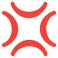 Anger emoji google