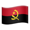 Angola emoji apple