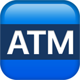 ATM Sign Emoji Apple