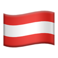 Austria emoji apple