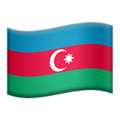 Azerbaijan emoji apple