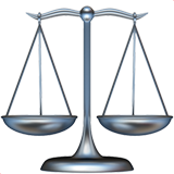 Balance Scale Emoji Apple