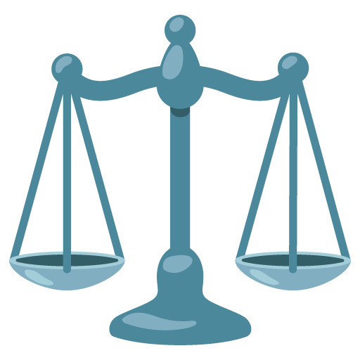 Balance Scale Emoji Google
