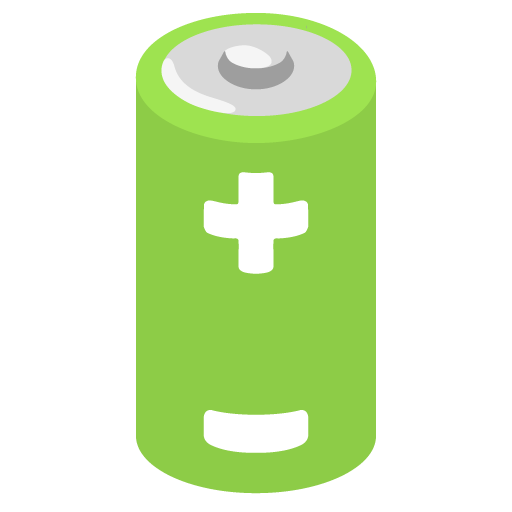 Battery Emoji Google