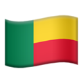 Benin emoji apple
