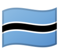 Botswana emoji goolge