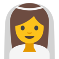 Bride emoji google