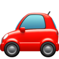 Car emoji apple