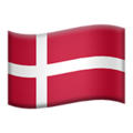 Denmark emoji apple