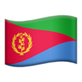 Eritrea emoji apple