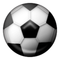 Football emoji apple