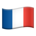 France emoji apple