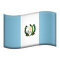 Guatemala emoji apple