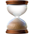 Hourglass Done emoji apple