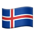 Iceland emoji apple