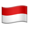 Indonesia emoji apple
