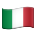 Italy emoji apple