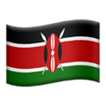 Kenya emoji apple
