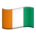 Cote d Ivoire emoji apple