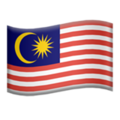 Malaysia emoji apple