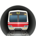 Metro emoji apple