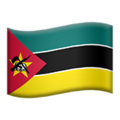 Mozambique emoji apple