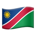 Namibia emoji apple