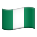 Nigeria emoji apple