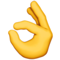 Ok apple emoji