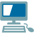 Computer google emoji