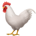 Rooster emoji apple