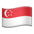 Singapore emoji apple