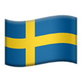 Sweden emoji apple