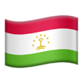 Tajikistan emoji apple