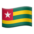 Togo emoji apple