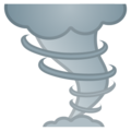 Tornado Emoji Google
