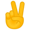 Victory emoji google