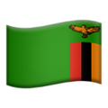 Zambia emoji apple